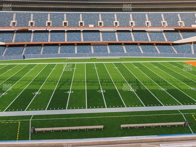 Seating view for Soldier Field Section 338