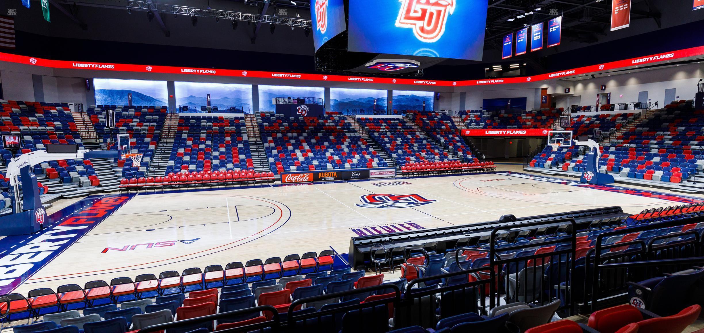 Seating view for Liberty Arena Section 4