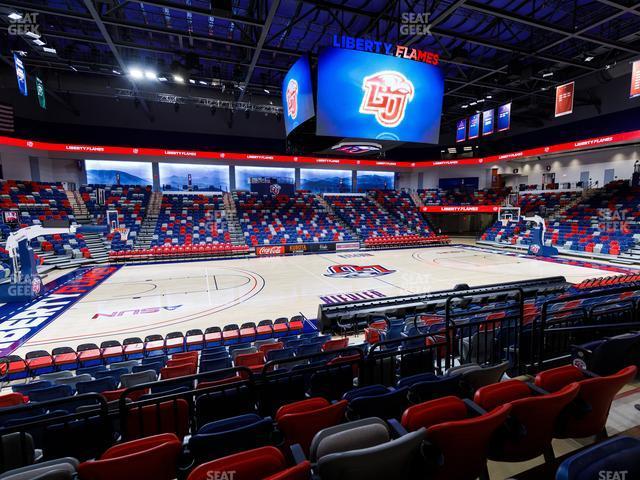 Seating view for Liberty Arena Section 4