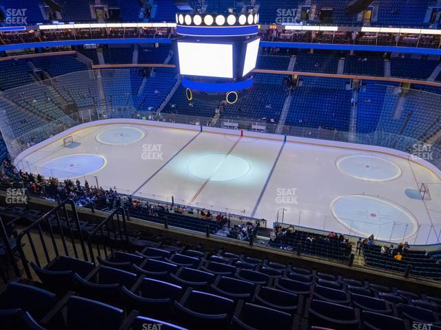 Seating view for KeyBank Center Section 305