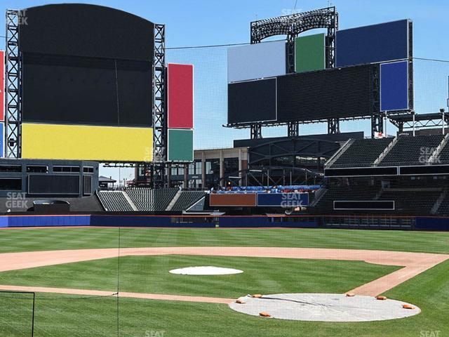 Seating view for Citi Field Section Delta Sky360 Club E