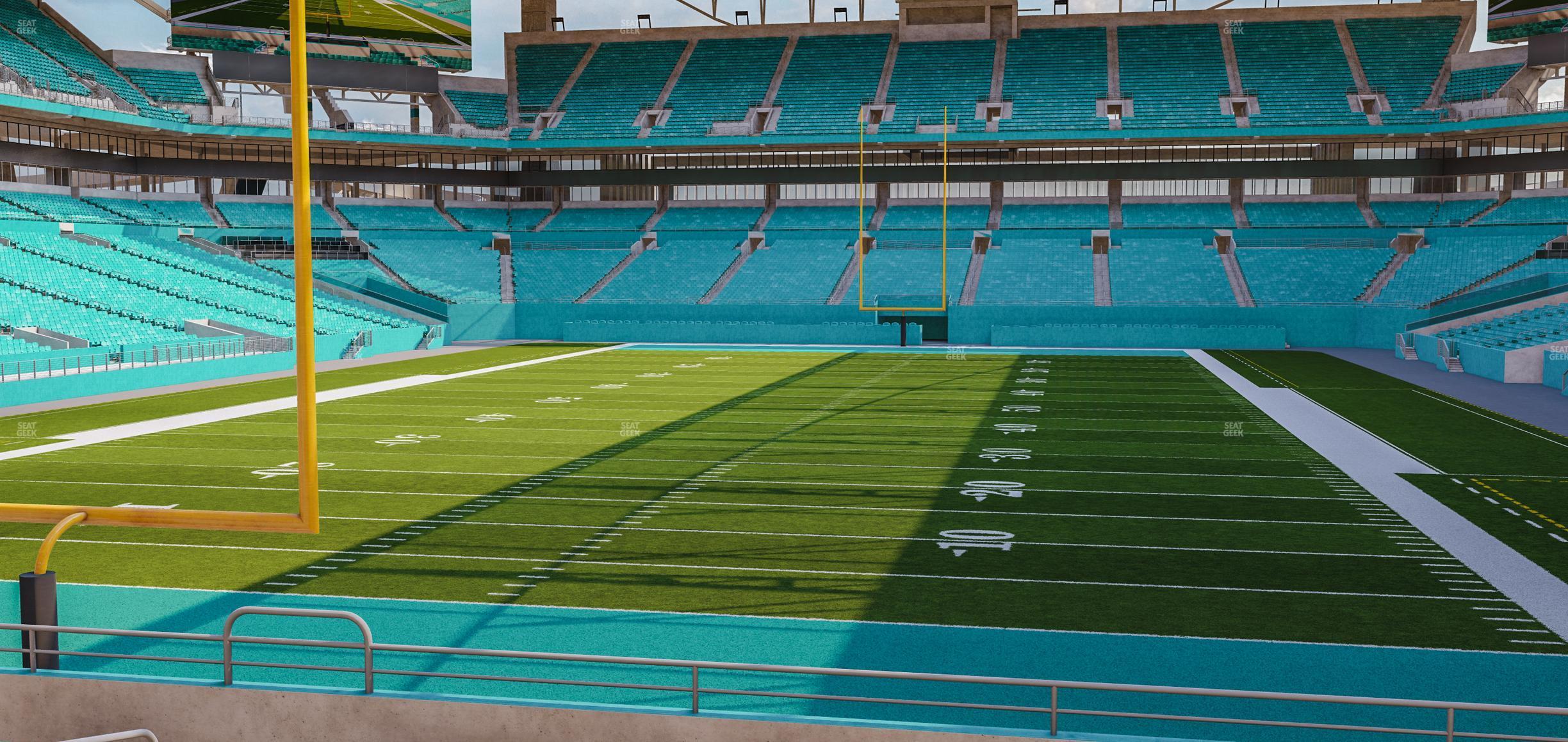 Seating view for Hard Rock Stadium Section 103