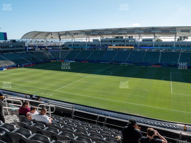 Seating view for Dignity Health Sports Park Section 229