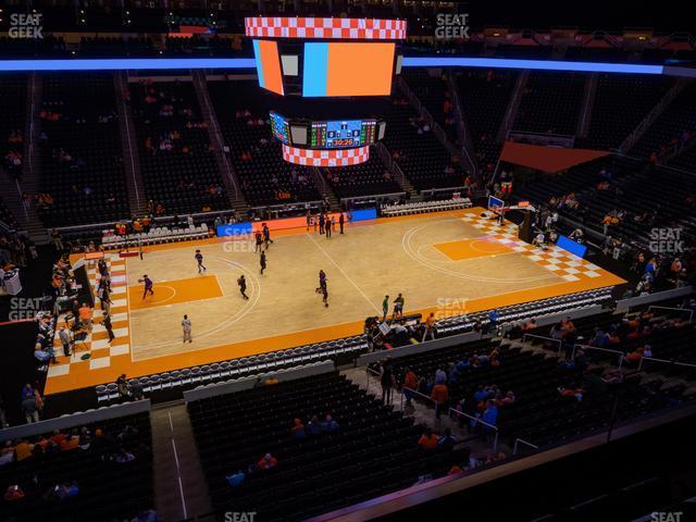 Seating view for Thompson-Boling Arena at Food City Center Section 322