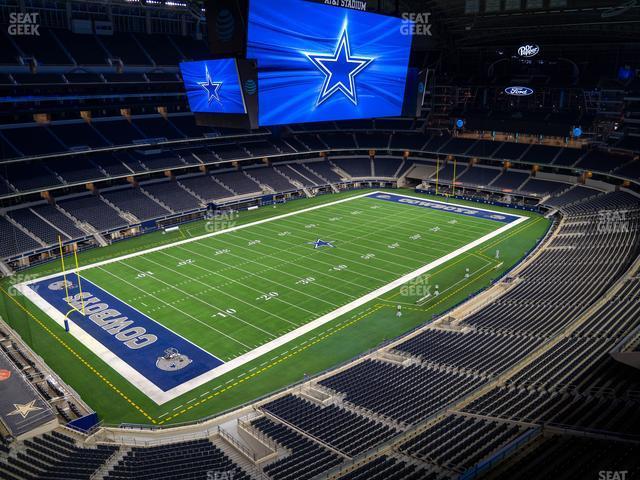 Seating view for AT&T Stadium Section Star Suite 649