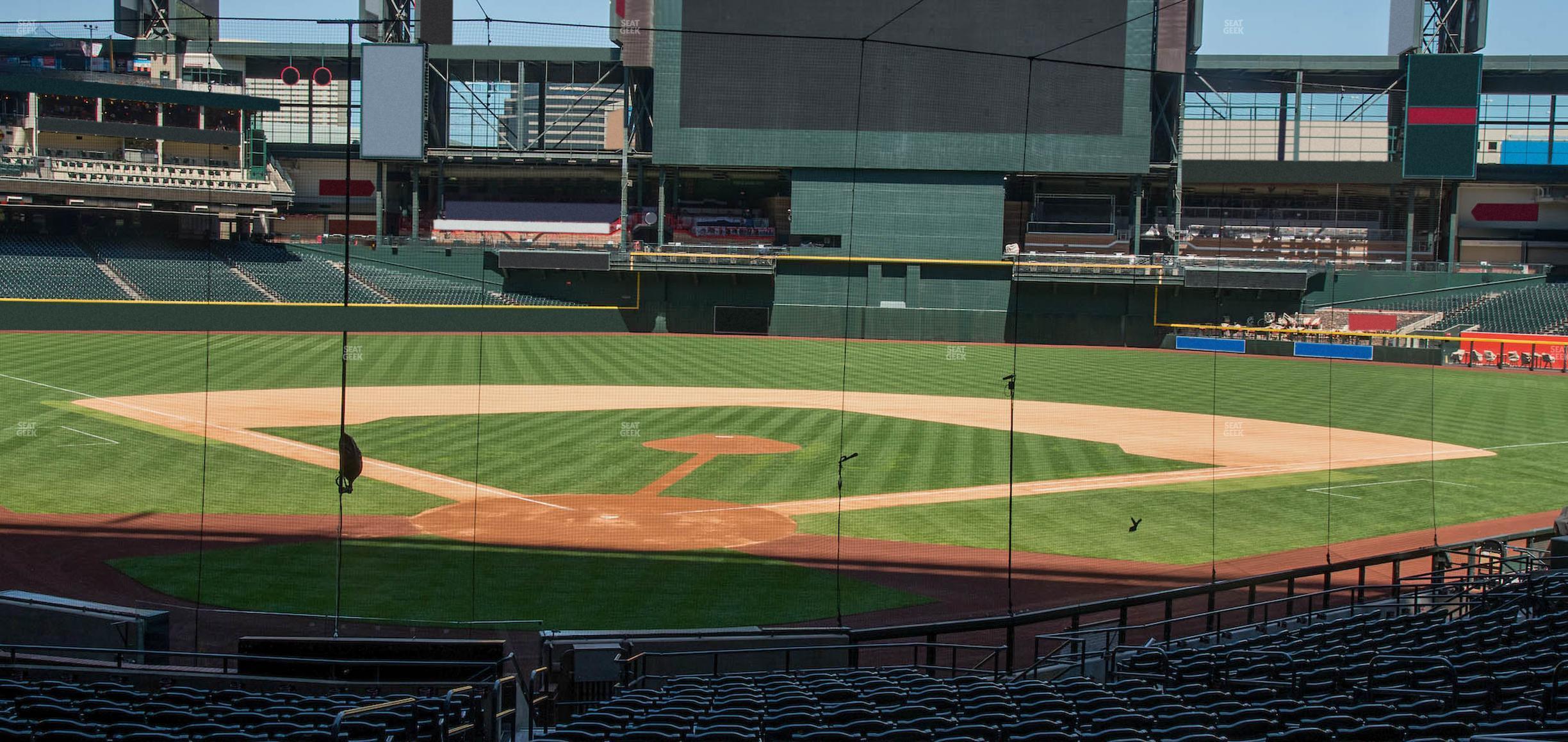 Seating view for Chase Field Section 121