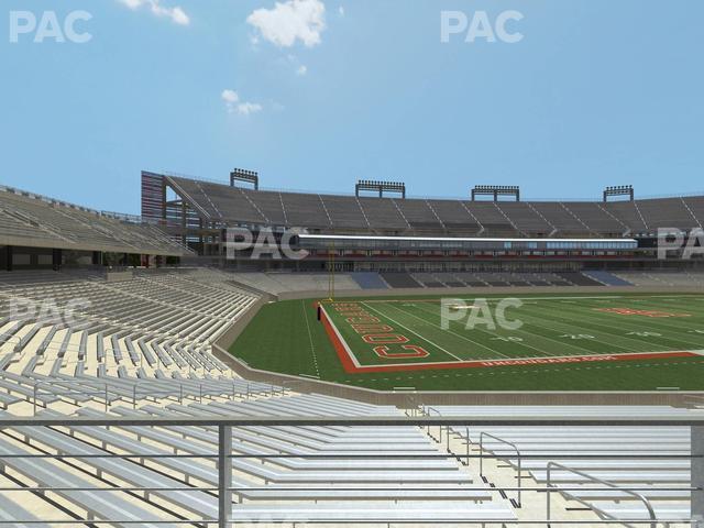 Seating view for TDECU Stadium Section Party Patio 134