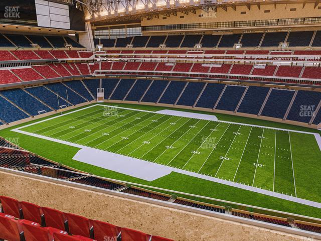 Seating view for NRG Stadium Section 505