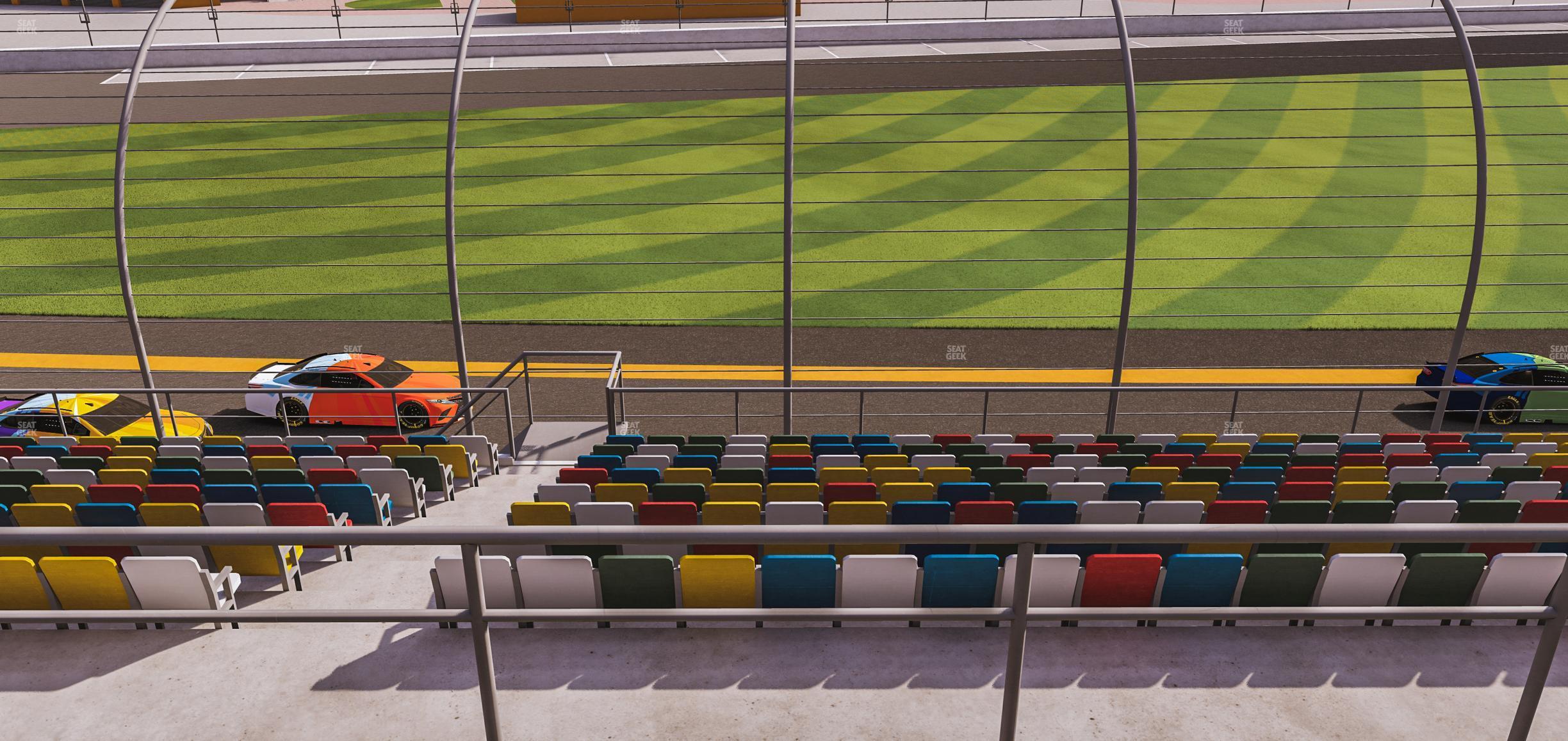 Seating view for Daytona International Speedway Section Back 138