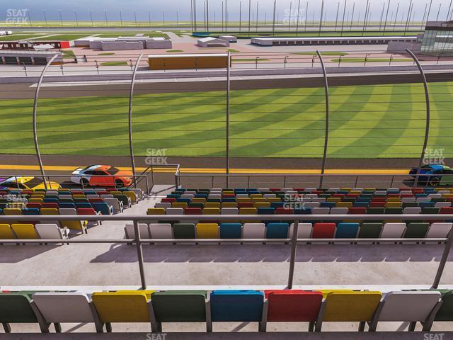 Seating view for Daytona International Speedway Section Back 138