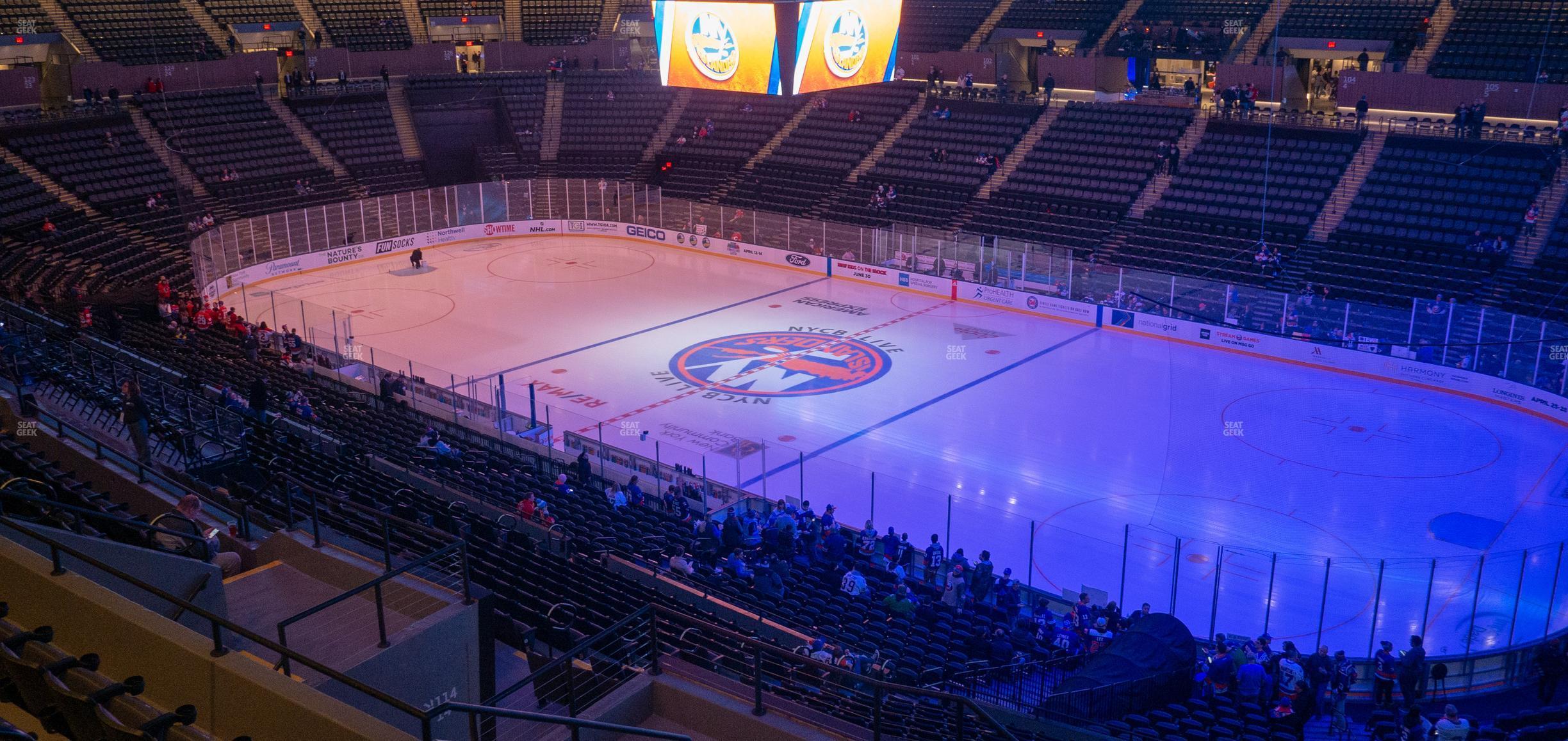 Seating view for Nassau Coliseum Section 219