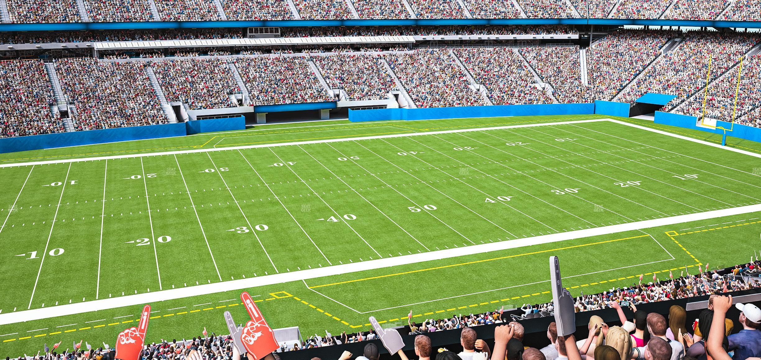 Seating view for MetLife Stadium Section 216