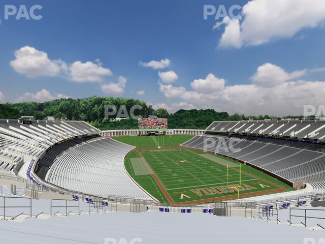 Seating view for Scott Stadium Section 523