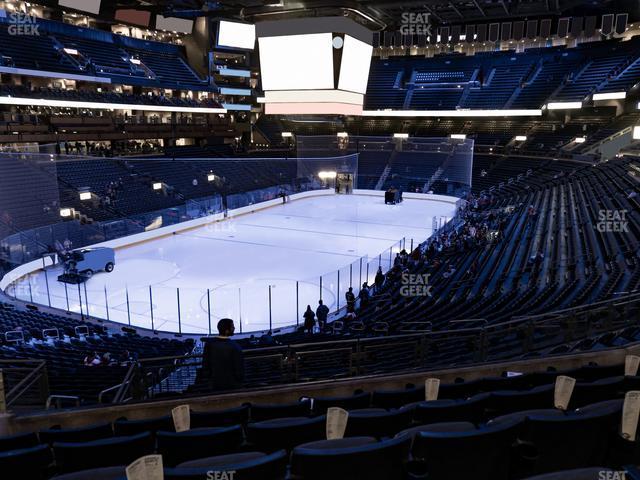 Seating view for Nationwide Arena Section Club 9