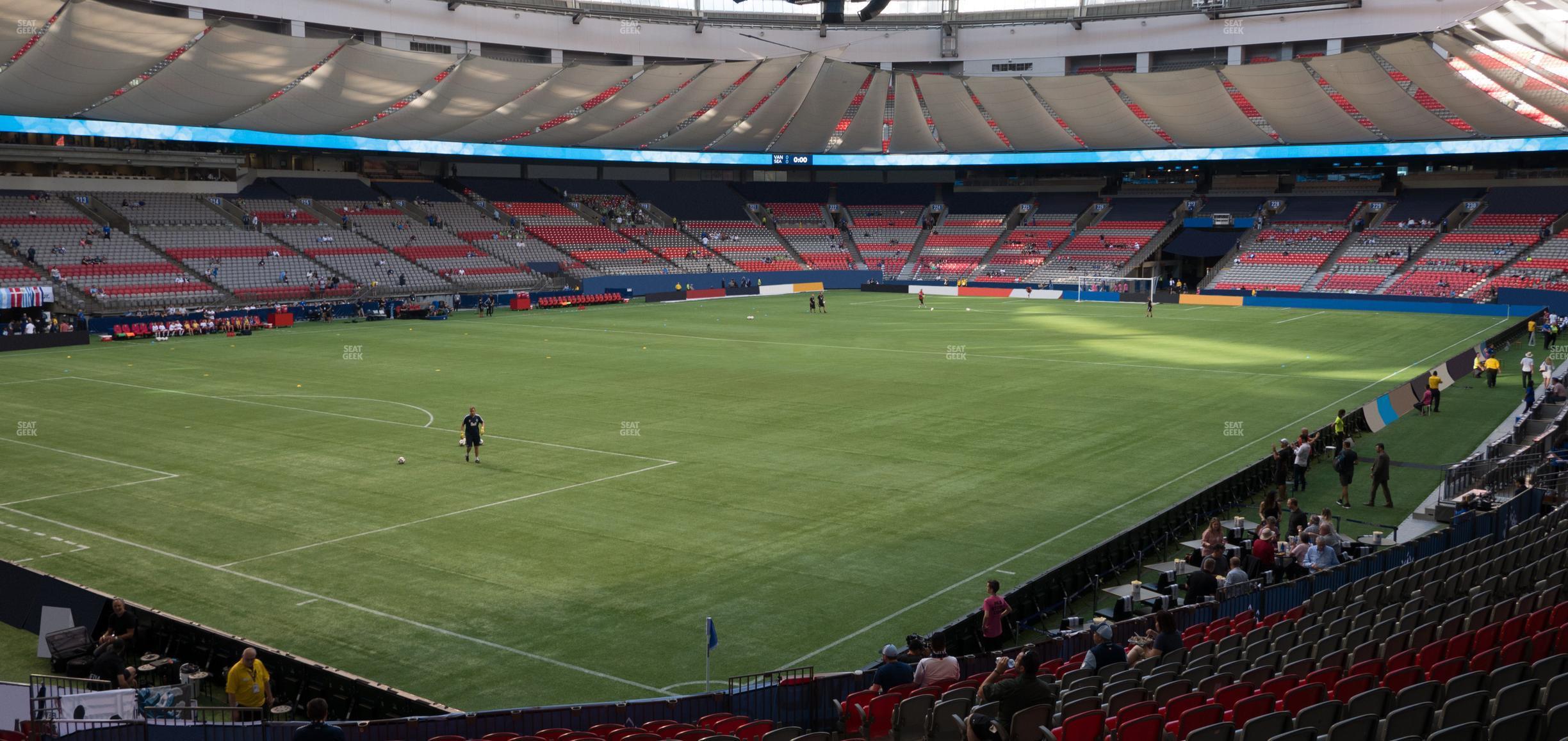 Seating view for BC Place Stadium Section 249