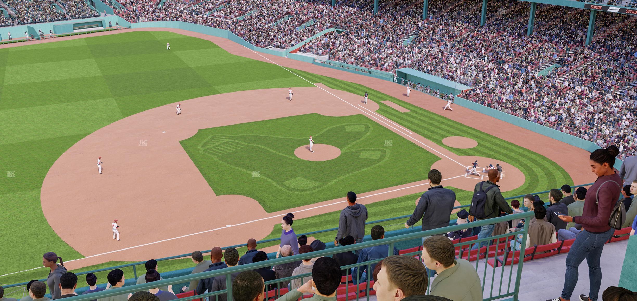 Seating view for Fenway Park Section Pavilion Suite K 1