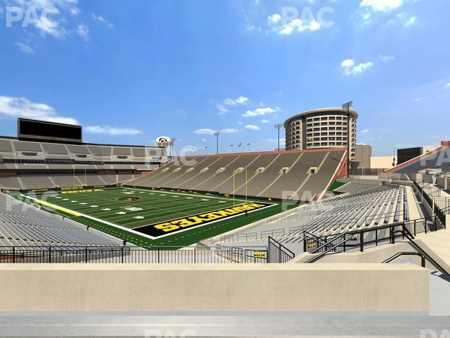 Seating view for Kinnick Stadium Section 221