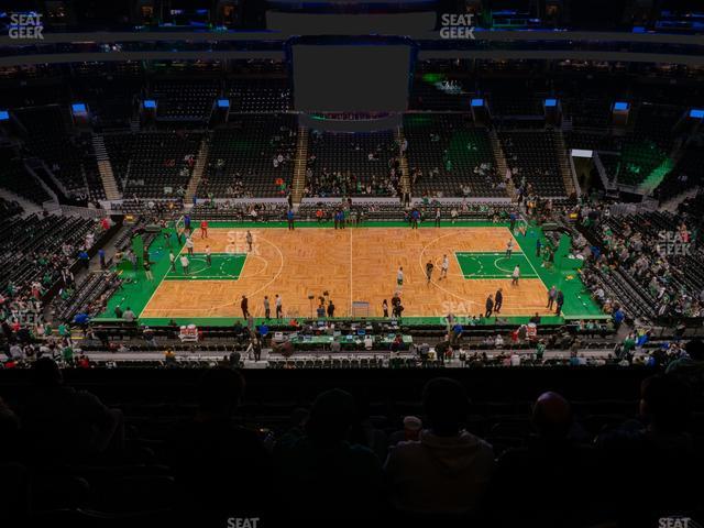 Seating view for TD Garden Section Balcony 301