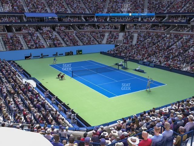 Seating view for Arthur Ashe Stadium Section Suite 220