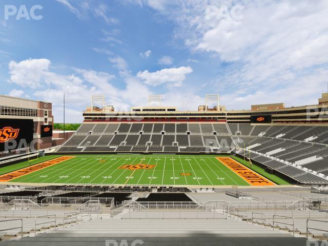 Seating view for Boone Pickens Stadium Section 234