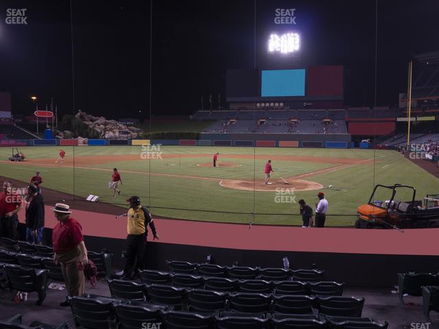 Seating view for Angel Stadium of Anaheim Section 116