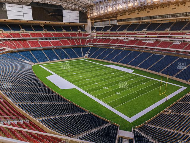 Seating view for NRG Stadium Section 501