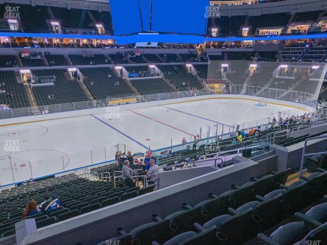 Seating view for Enterprise Center Section 105 Club