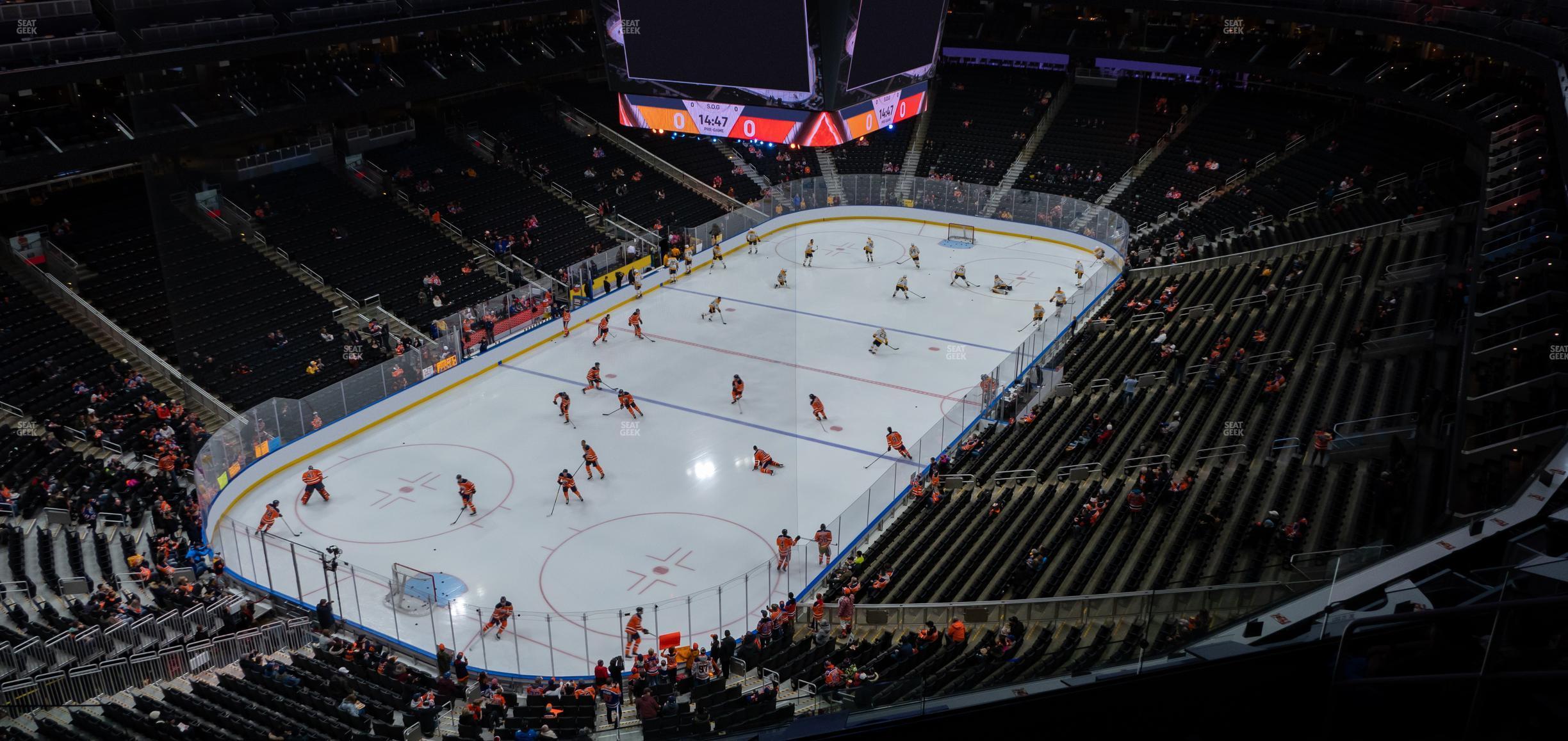 Seating view for Rogers Place Section 225