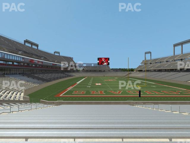 Seating view for TDECU Stadium Section 139