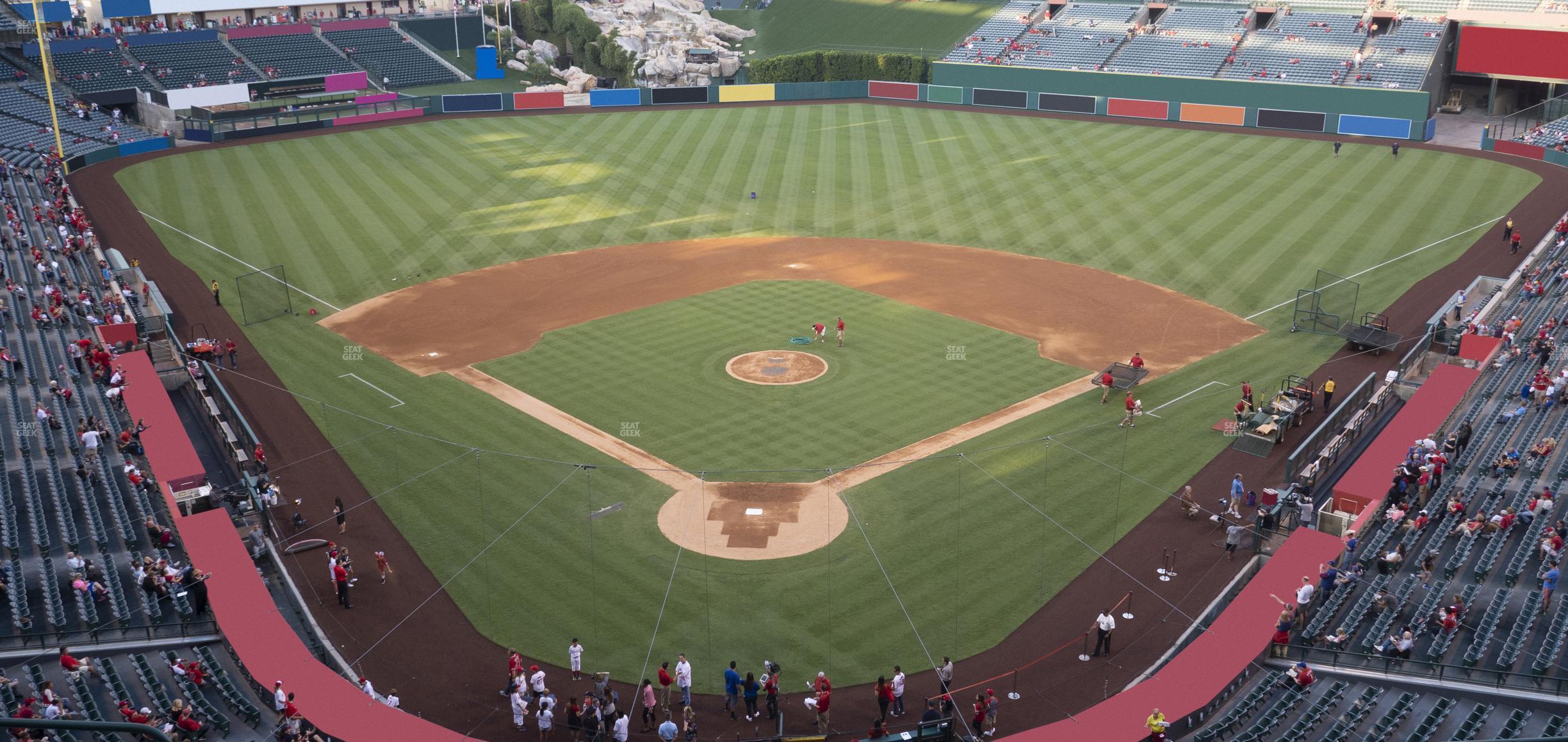 Seating view for Angel Stadium of Anaheim Section 419