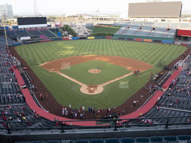 Seating view for Angel Stadium of Anaheim Section 419