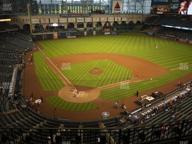 Seating view for Minute Maid Park Section 321