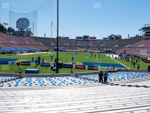 Seating view for Rose Bowl Stadium Section Lower 12