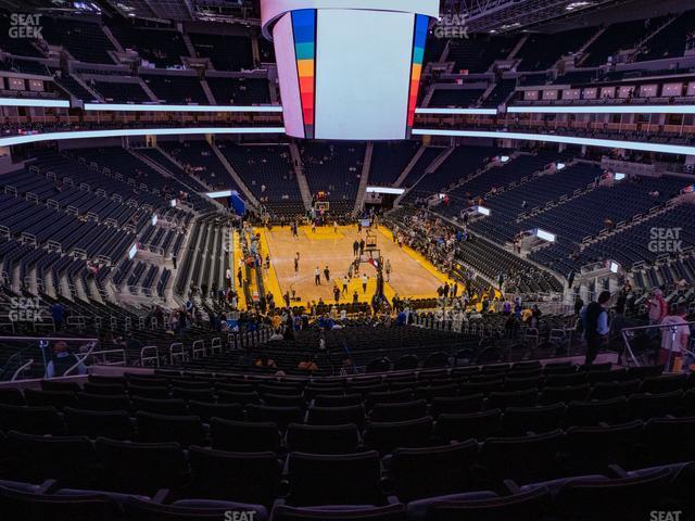 Seating view for Chase Center Section 128