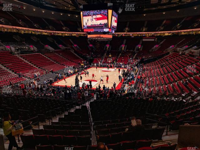 Seating view for Moda Center Section 207