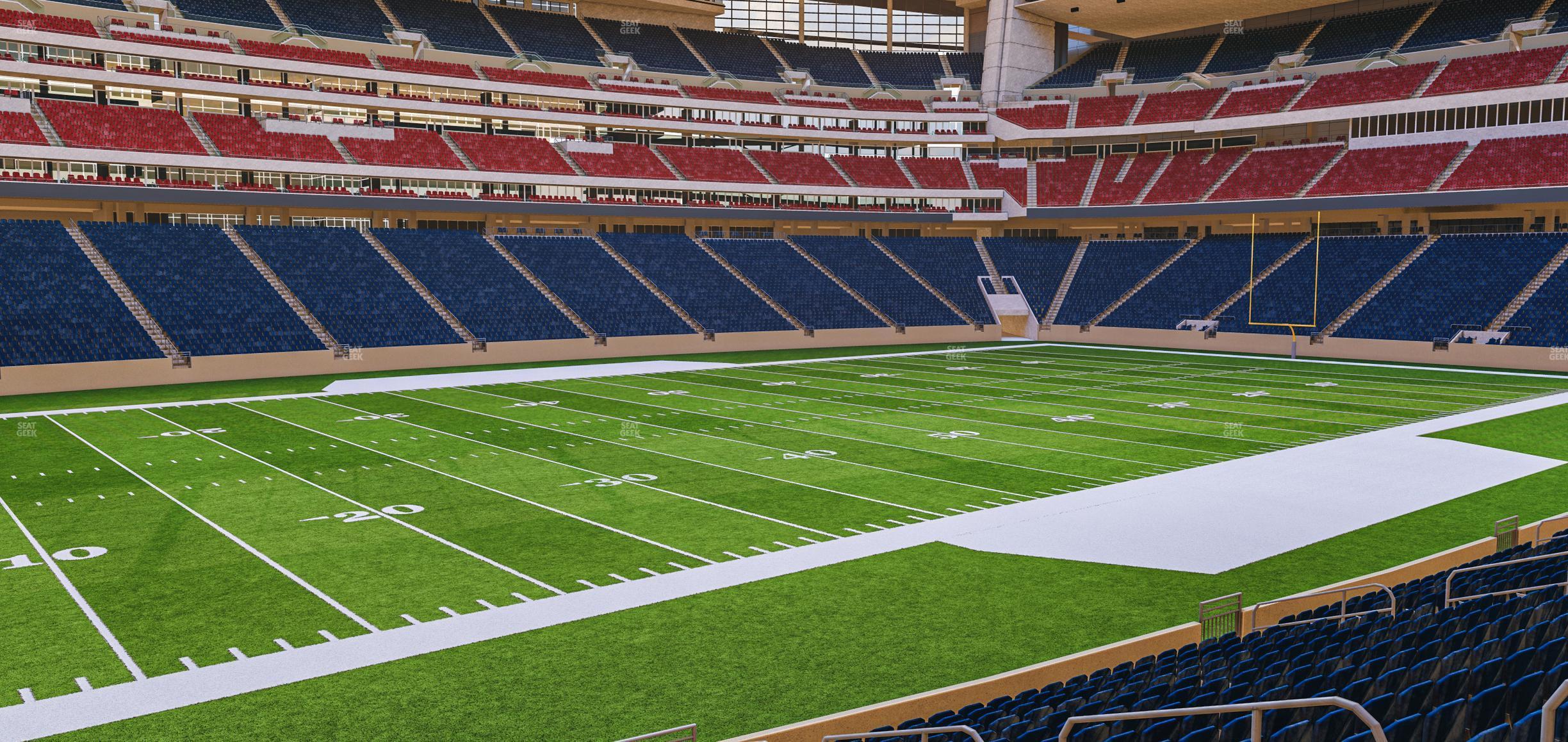 Seating view for NRG Stadium Section 110