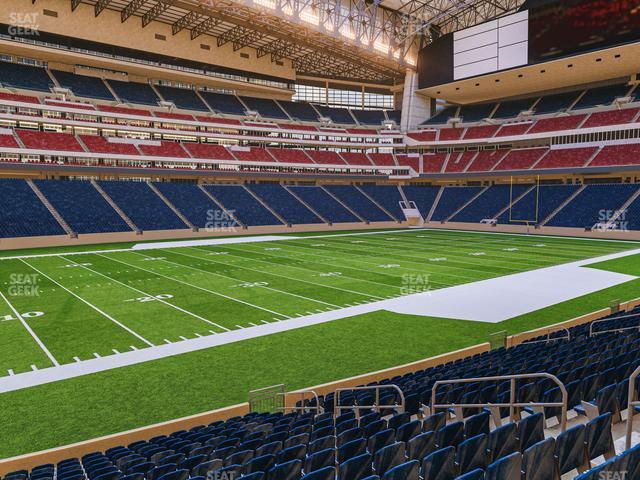 Seating view for NRG Stadium Section 110