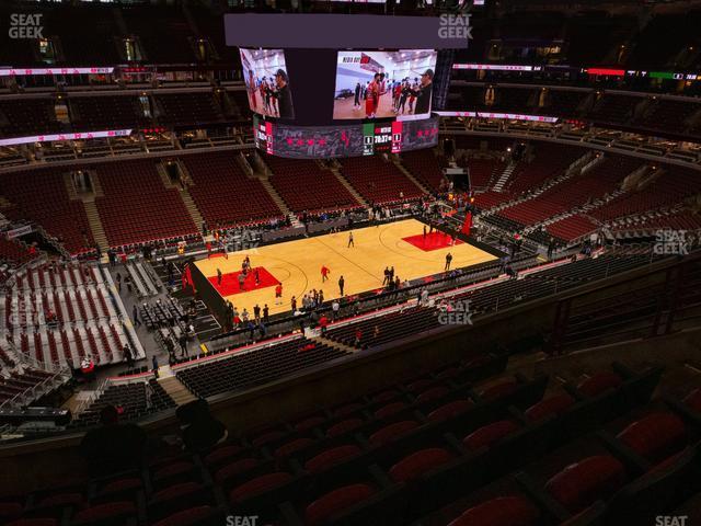 Seating view for United Center Section 320