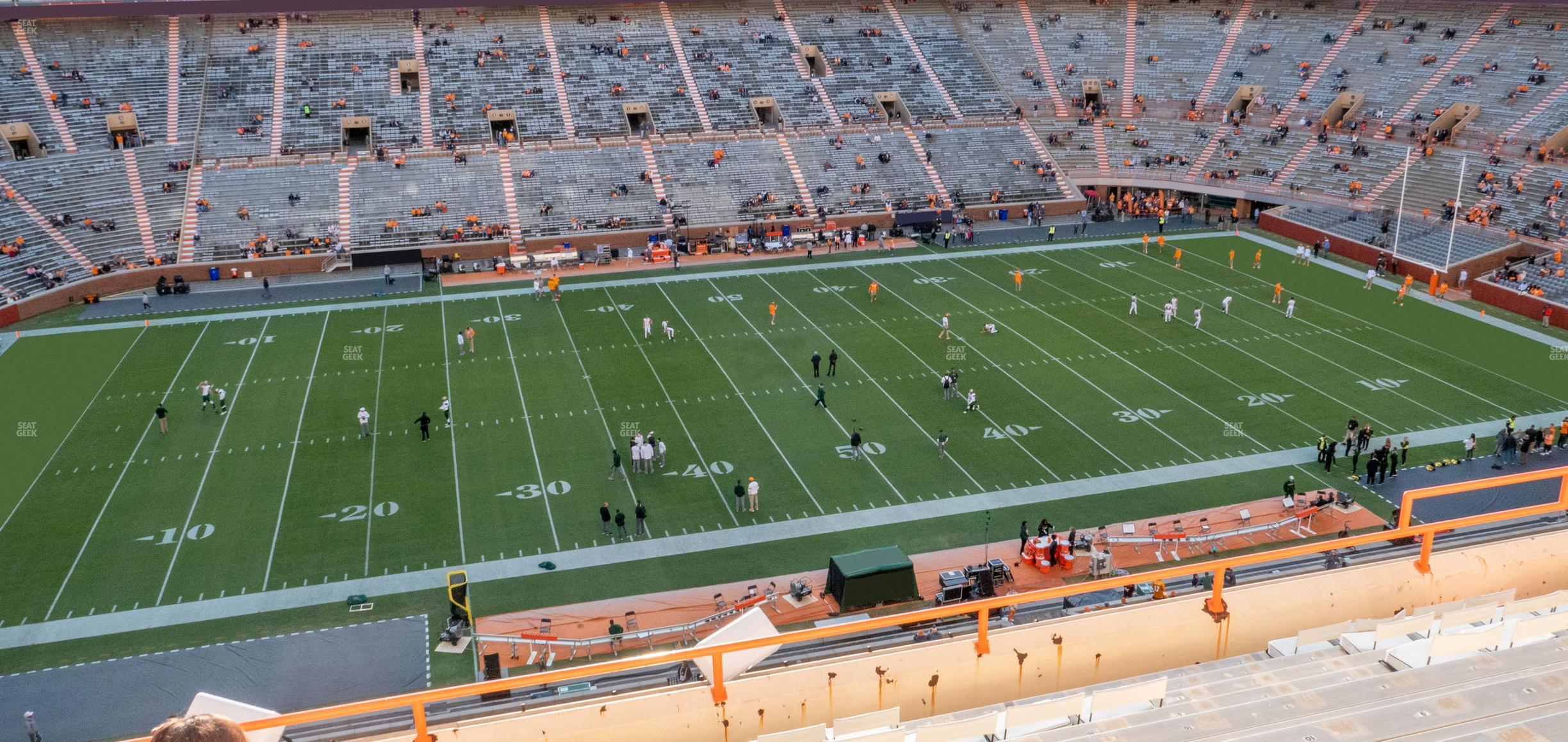 Seating view for Neyland Stadium Section Ee