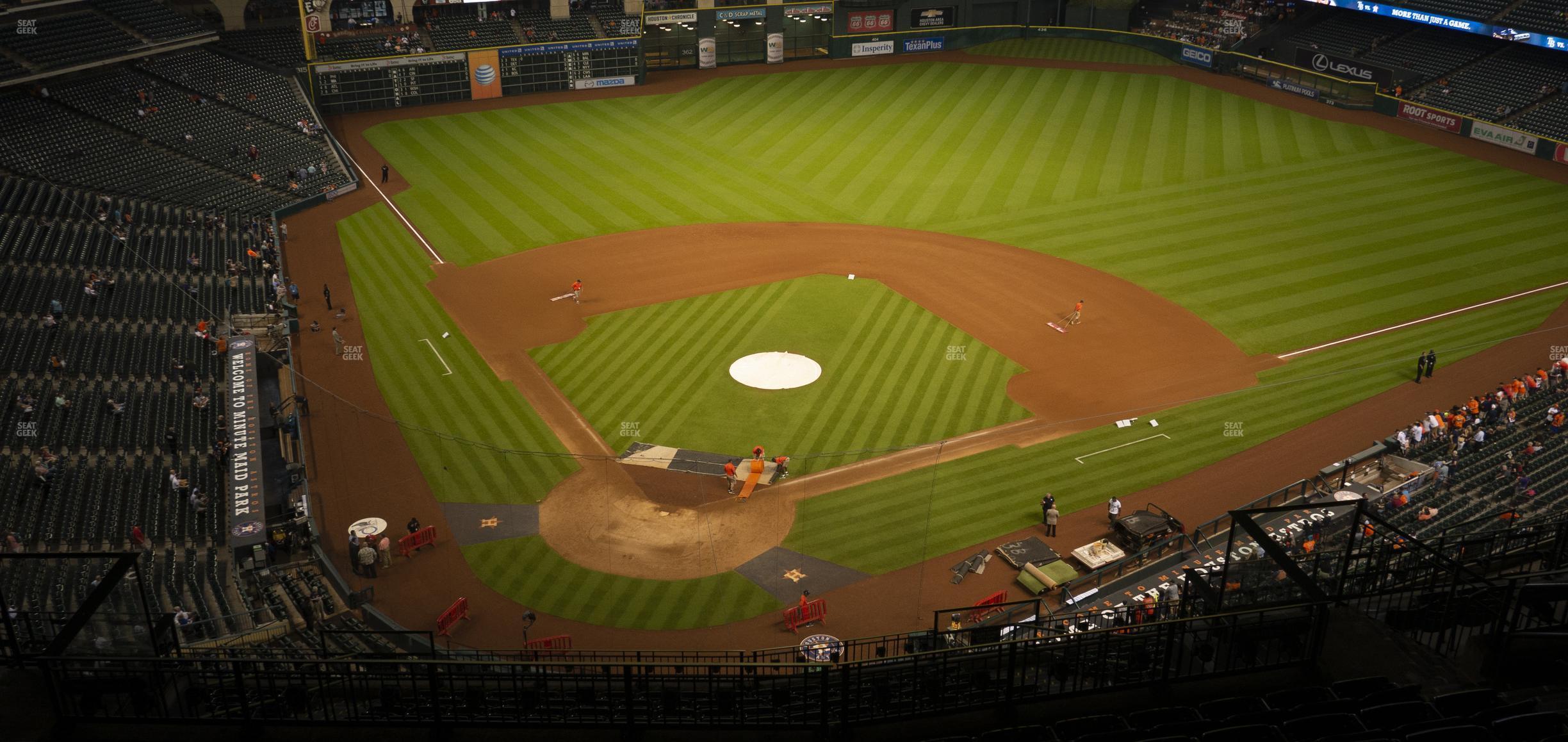 Seating view for Minute Maid Park Section 421