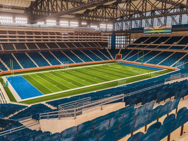 Seating view for Ford Field Section 326