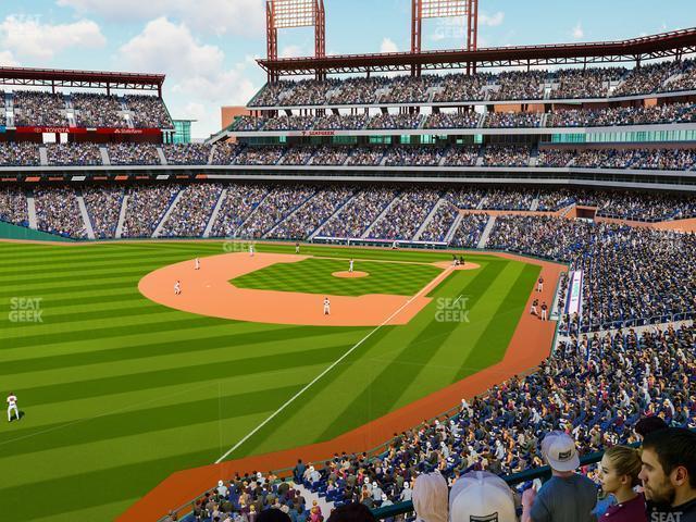 Seating view for Citizens Bank Park Section 236