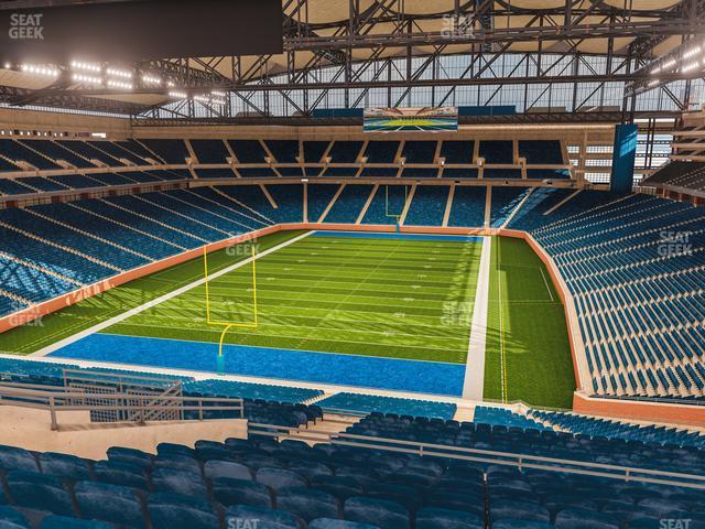 Seating view for Ford Field Section 346