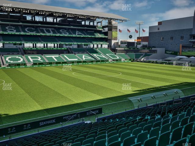 Seating view for Providence Park Section 115