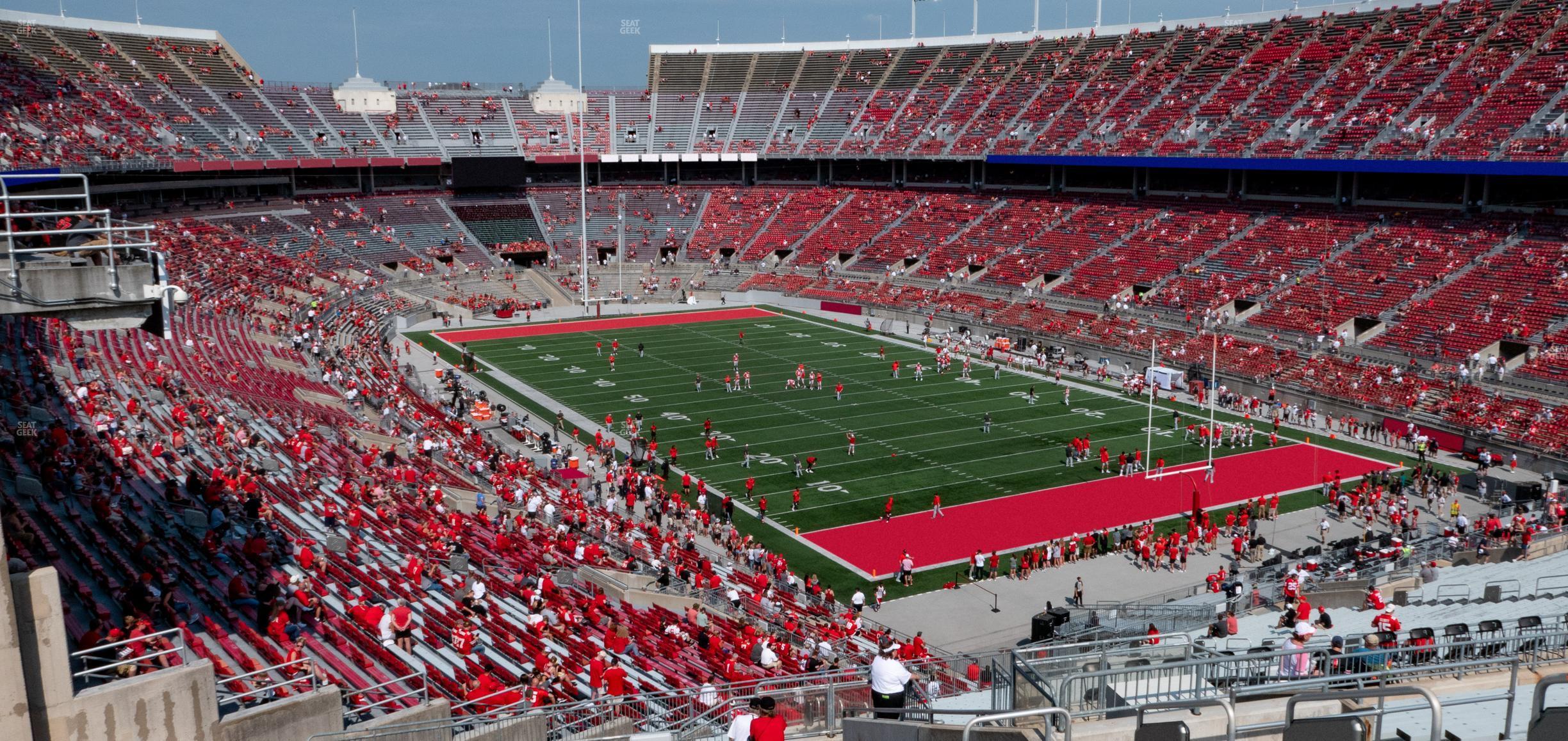 Seating view for Ohio Stadium Section 31 B