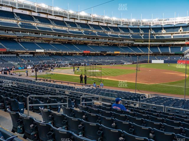 Seating view for Yankee Stadium Section Field Level 114 A