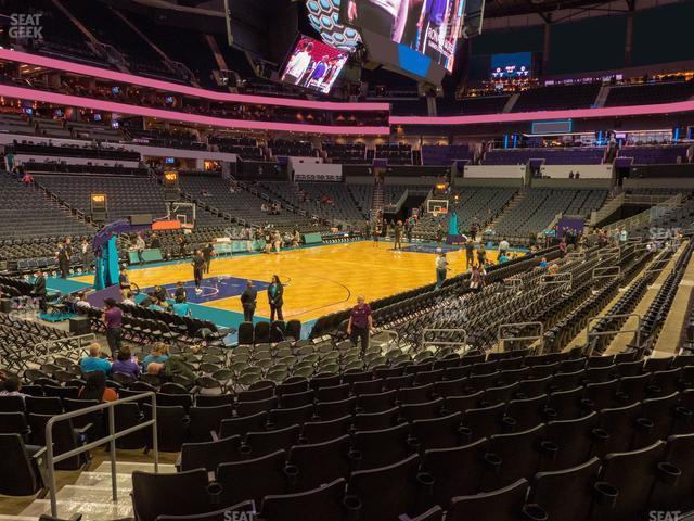 Seating view for Spectrum Center Section 116