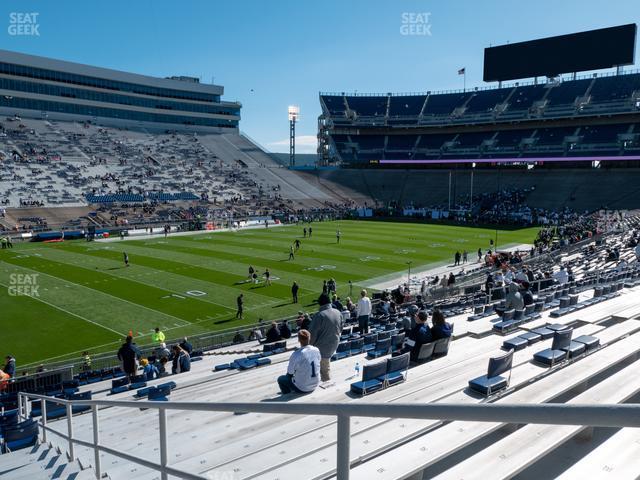 Seating view for Beaver Stadium Section North A