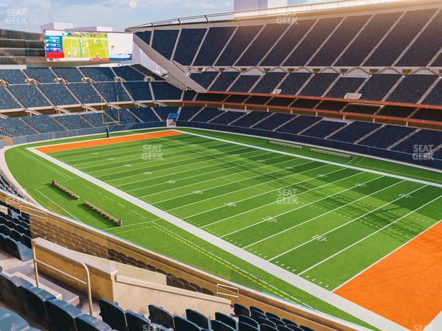 Seating view for Soldier Field Section 303 Club