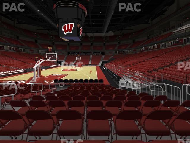 Seating view for Kohl Center Section 114